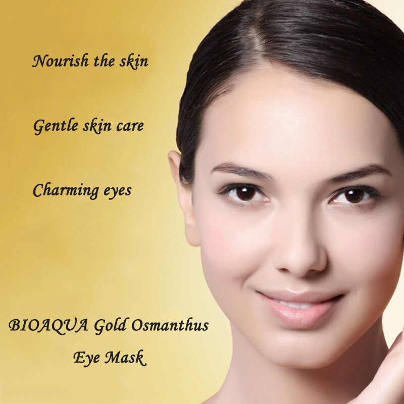 Gold Osmanthus Eye Mask